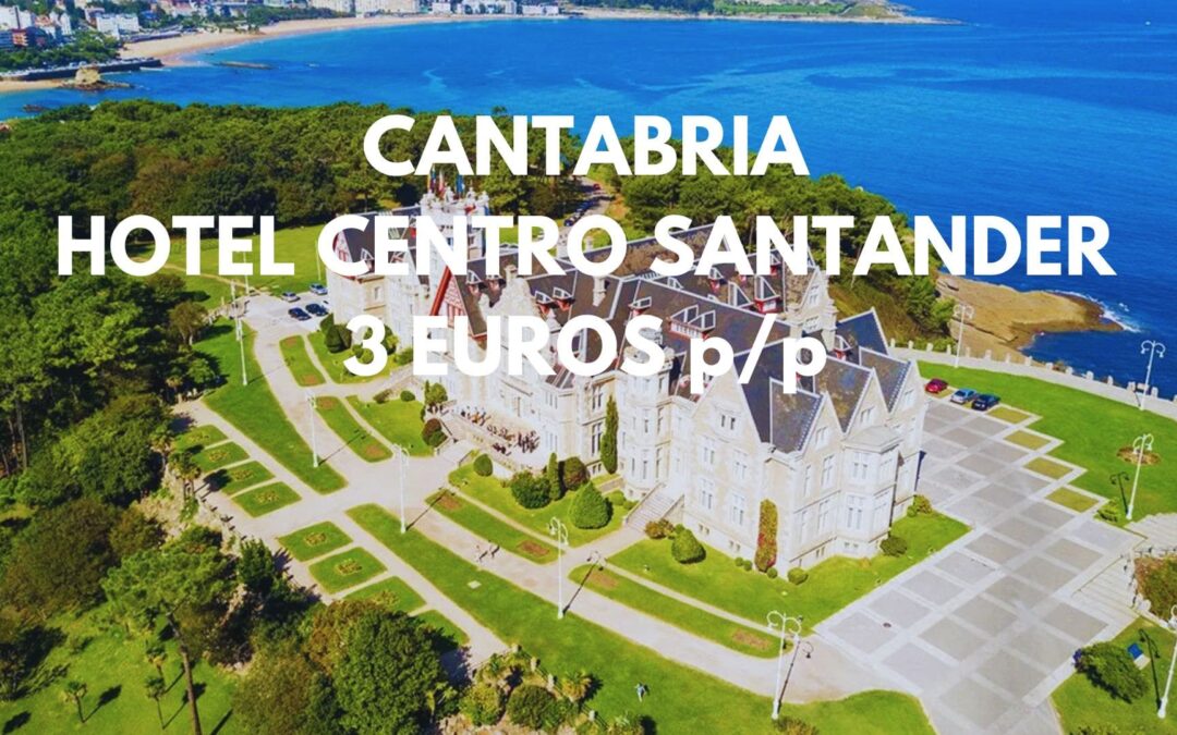 CANTABRIA: Alojamiento sencillo en el centro de SANTANDER habitación triple por SÓLO 3 Euros p/p