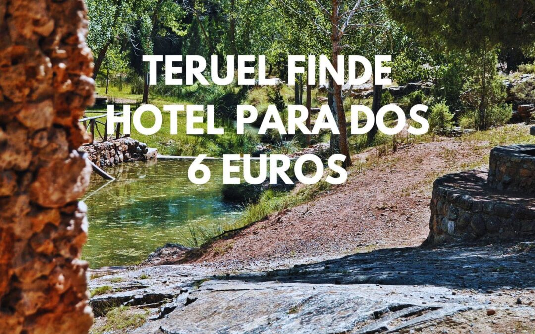 TERUEL provincia: Hotel para dos por sólo 6 Euros