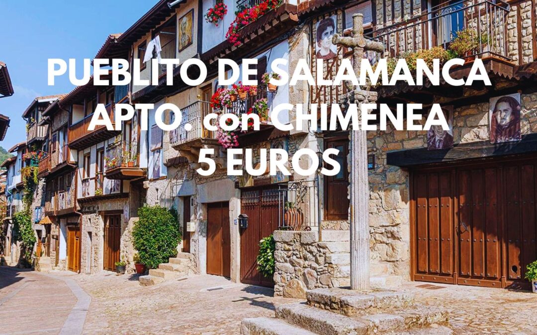 Pueblito precioso de SALAMANCA: Apto. hasta tres pax SÓLO 5 Euros
