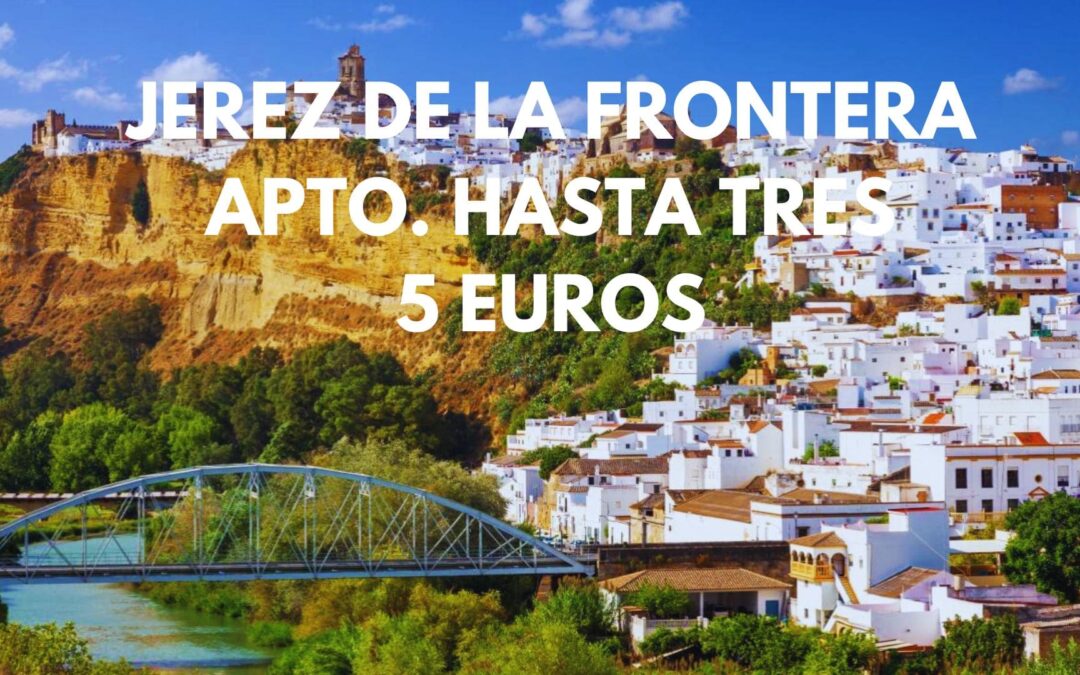 JEREZ DE LA FRONTERA varias noches: Apartamento hasta tres pax SÓLO 5 Euros