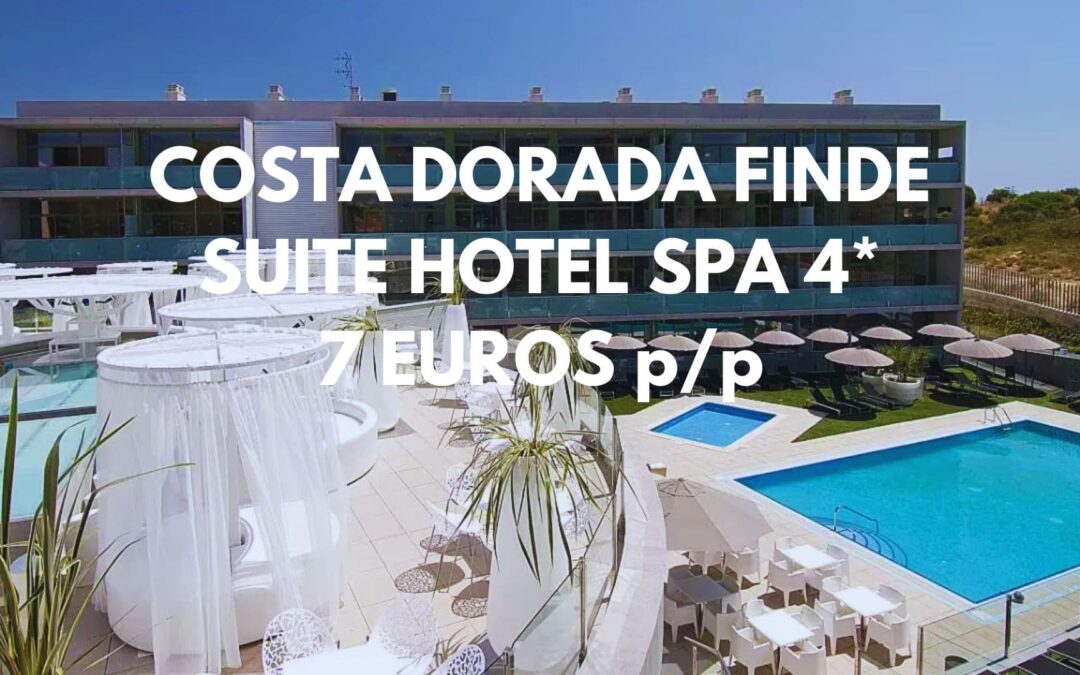 COSTA DORADA FIN DE SEMANA: SUITE 4* hasta cuatro pax por sólo 7 Euros p/p