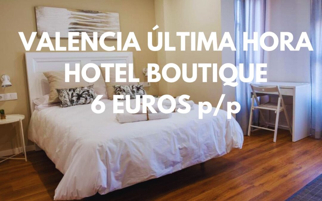 VALENCIA ÚLTIMA HORA: Hotel Boutique en Xàtiva por SÓLO 6 Euros p/p