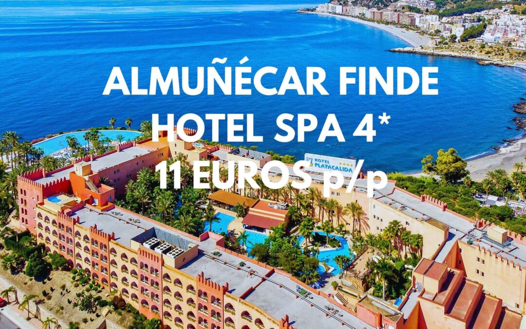 ALMUÑÉCAR Fin de semana: Hotel Spa 4* frente al mar por SÓLO 11 Euros p/p