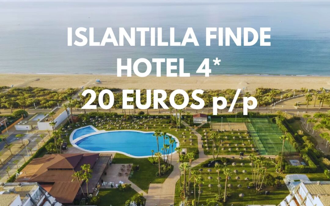 ISLANTILLA (COSTA DE HUELVA): Hotel 4* acceso directo a la playa hasta tres pax SÓLO 20 Euros p/p