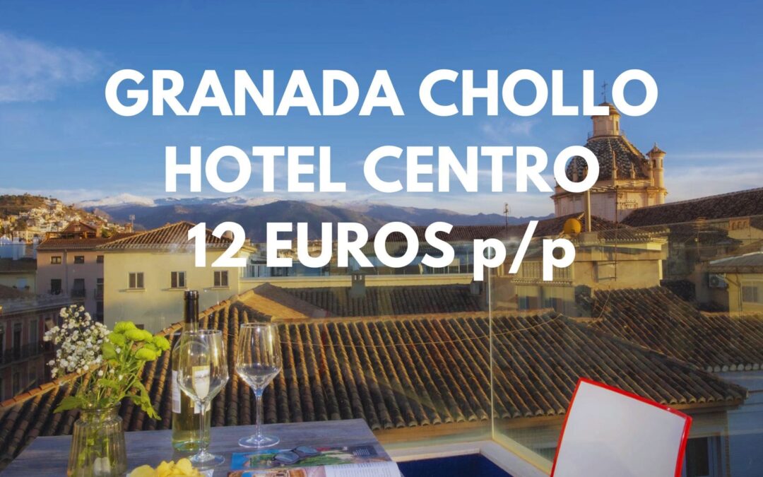 GRANADA NAVIDADES: Hotel de diseño en el centro histórico por SÓLO 12 Euros p/p